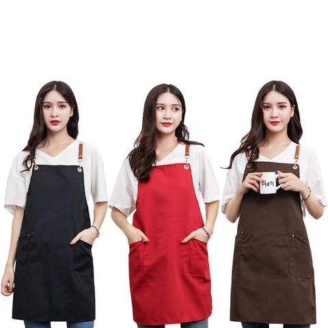 Image of Kitchen Aprons for Adults Women Men Dinner Party for Woman Xmas Decoration Aprons Cooking Apron Baking Accessories
