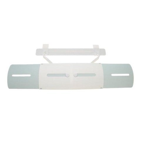Image of Adjustable Air Conditioner Cover Anti-wind Shield Windshield Air Conditioning Baffle Shield Wind Guide Month
