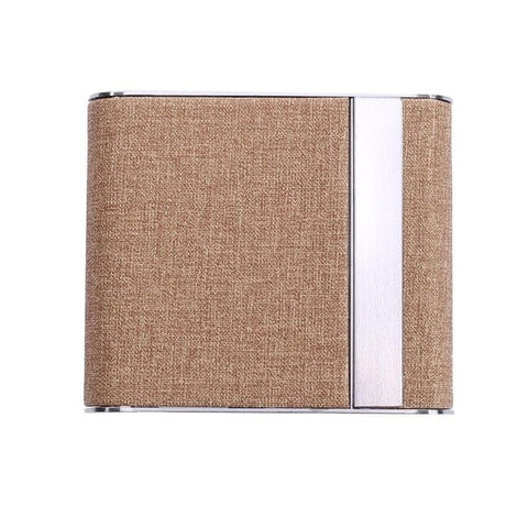 Image of Stainless Steel Smoke Box Portable Pack 20 Tobacco Metal Cigarette Case Tobacco Holder Pocket Box Storage Holder Container New