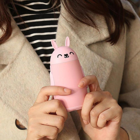Image of Mini Heater Electric Hand Warmer USB Charging Mobile Power Bank Stove Warmer Portable Electric Travel Stove Warmer