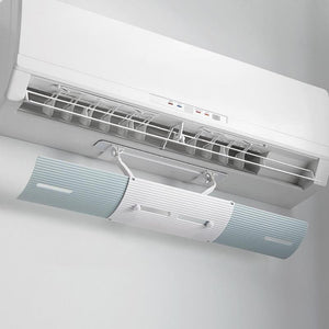 Adjustable Air Conditioner Cover Anti-wind Shield Windshield Air Conditioning Baffle Shield Wind Guide Month